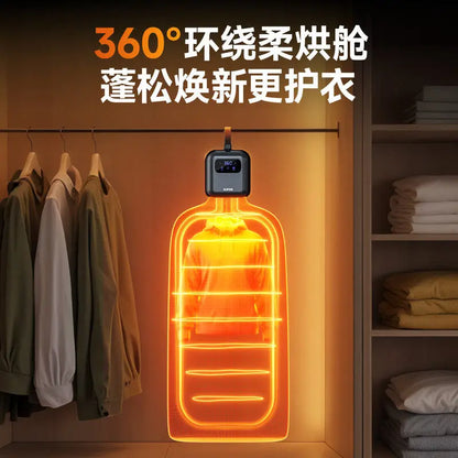 Foldable Portable Mini Clothes Dryer for Home Travel Dorm Electric Laundry Drying Machine
