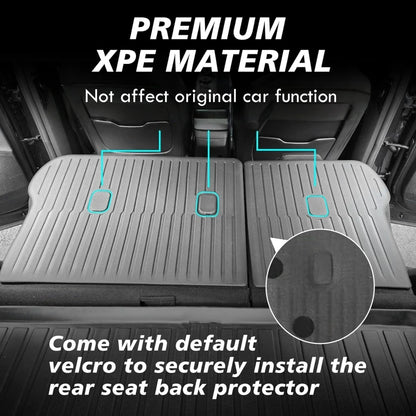 All Weather Trunk Mat For Kia EV6 2022-2024 (All Trims) and 2025 (GT ONLY) XPE Cargo Liner Rear Trunk Mat Odorless Waterproof