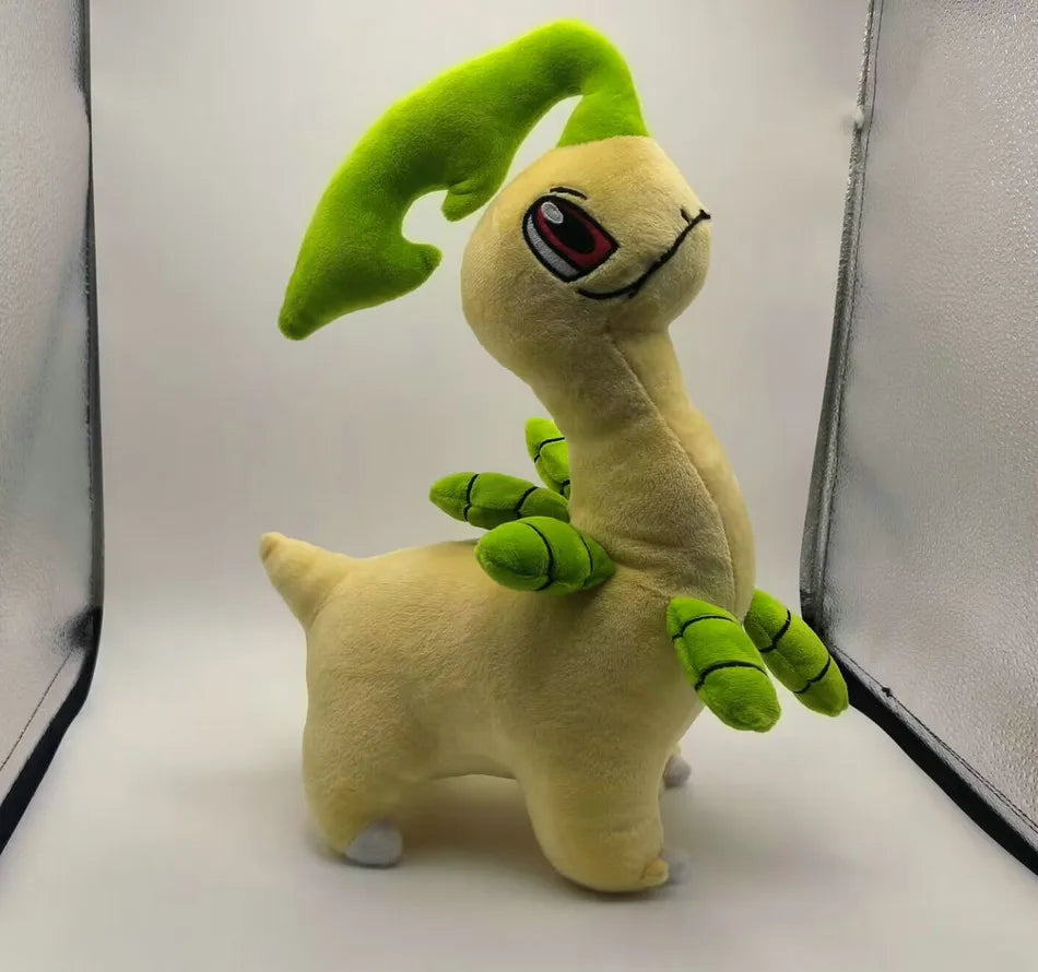 30cm Bayleef Plush Doll Kawaii Anime Chikorita Plush Toys Soft Stuffed Cartoon Cute Pillow Birthday Gift For Kids Girls