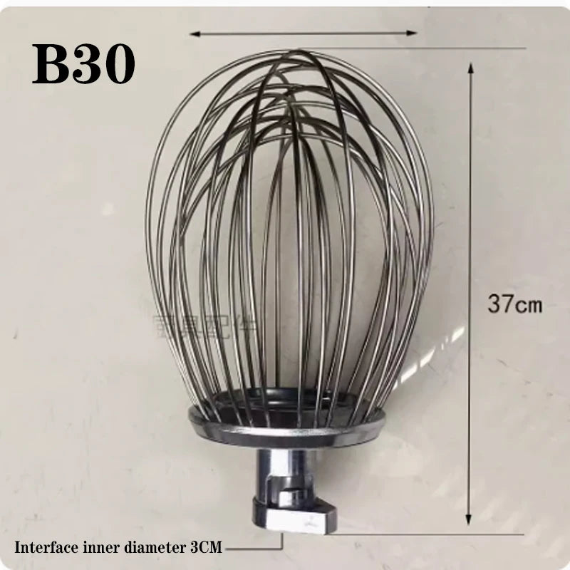 B10 B15 B20 B25 Mixer to beat egg balls 304 stainless steel wire whip stirrer accessories Blender milkshake noodle machine parts