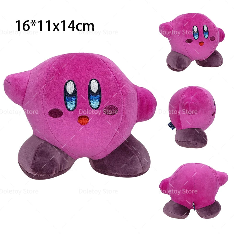 HOT Kirby Plush 25 Styles Kawaii Star Kirby Grey Ghost Kirby Pink Blue Green Red Plush Toy Cute Heart Kirby Doll Birthday Gift