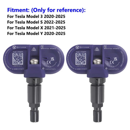 1490701-01-C 1490701-01-B New TPMS Sensor Bluetooth Tire Pressure Sensor For 2020-2025 Tesla Model 3 Y S X 149070101B 149070101C