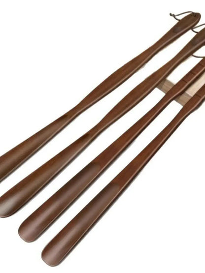 Long Handle Shoe Horn Elderly No Bending Waist Shoe Insertion Device Easy to Use Home Daily Shoe Care Tool Extended Length