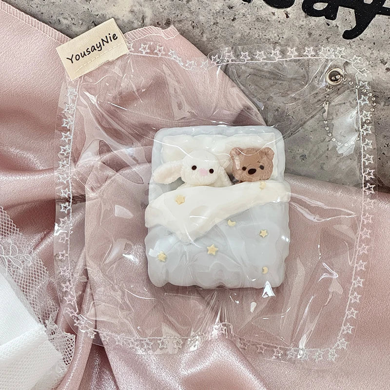 Cute Bunny-Bear Squishy — Soft, Slow-Rising Stress Relief Toy: Alleviates Anxiety and Soothes Stress