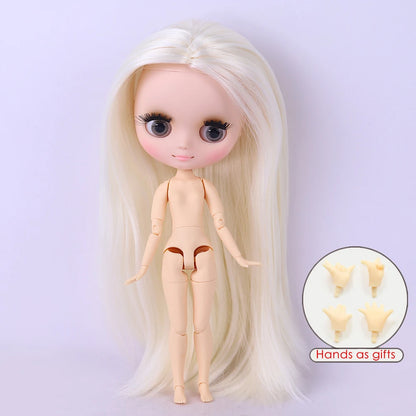 ICY DBS Middie Blyth Doll 1/8 Scale BJD Jointed White Skin with Matte Finish and Cute Outfit 20 cm Doll Toy Gift for Girls