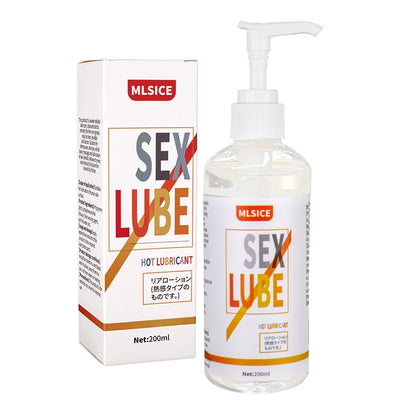 Water-based Semen Lube Anal Lubricant Gel Fist Lubrication For Sex Session 200ML Gay Women Men Lubricants Grease Sex Toy Oil 18