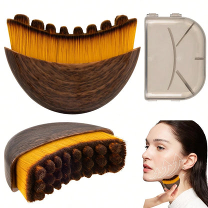 Lymphatic Contour Face Brush,Chin &Jawline Sculpting,Drainage Massager for Face,Ergonomically Designed to Fit The Skin Precisely
