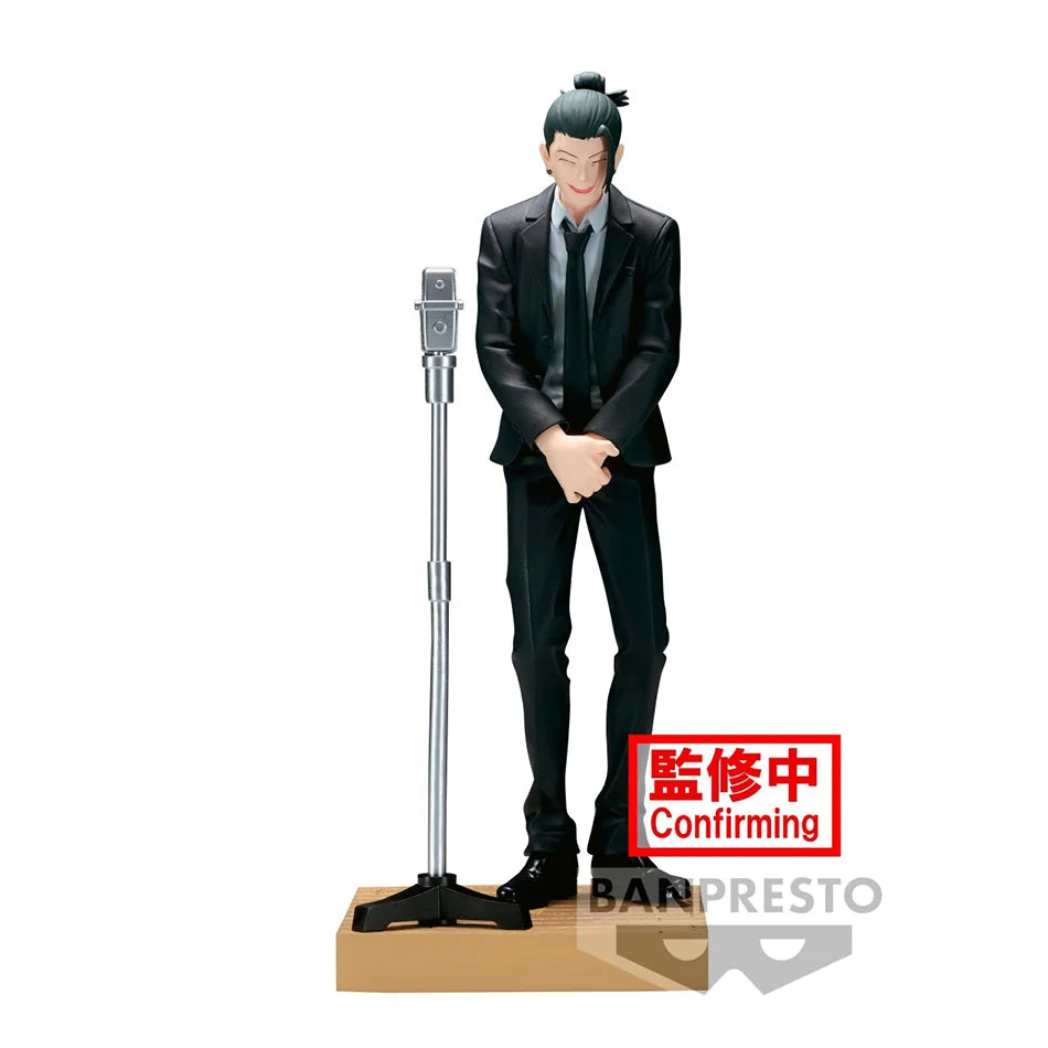 17cm Jujutsu Kaisen Anime Figure Suit Ver. Satoru Gojo Action Figure Geto Suguru Figurine PVC Adult Collection Model Toys Gifts