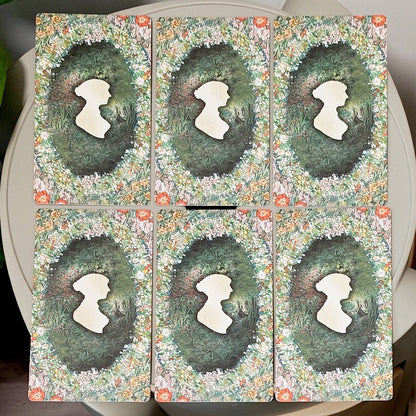 Jane Austen Tarot in Rigid Box - 12*7cm A Regency Romance Divination Deck for Literature Lovers, 78-Card Deck