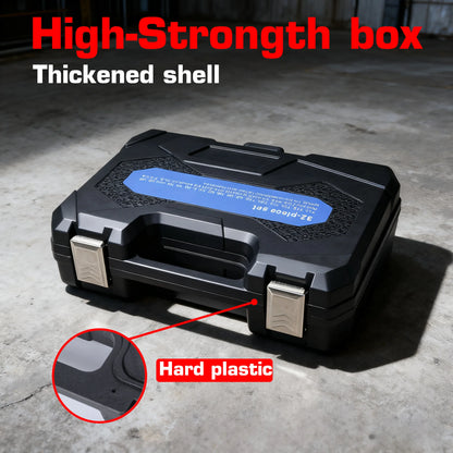 Iron-Strong! Durable 32-Piece Multifunctional Ratchet Socket Tool Box Set, All-In-One Socket Ratchet Wrench Set, Universal Tool Box for Auto Repair and Home Maintenance