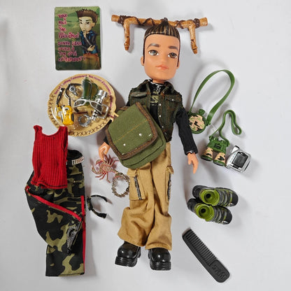 bratz boy dylaw wild life safari Eitan  many accessory collection dolls bratzillaz doll