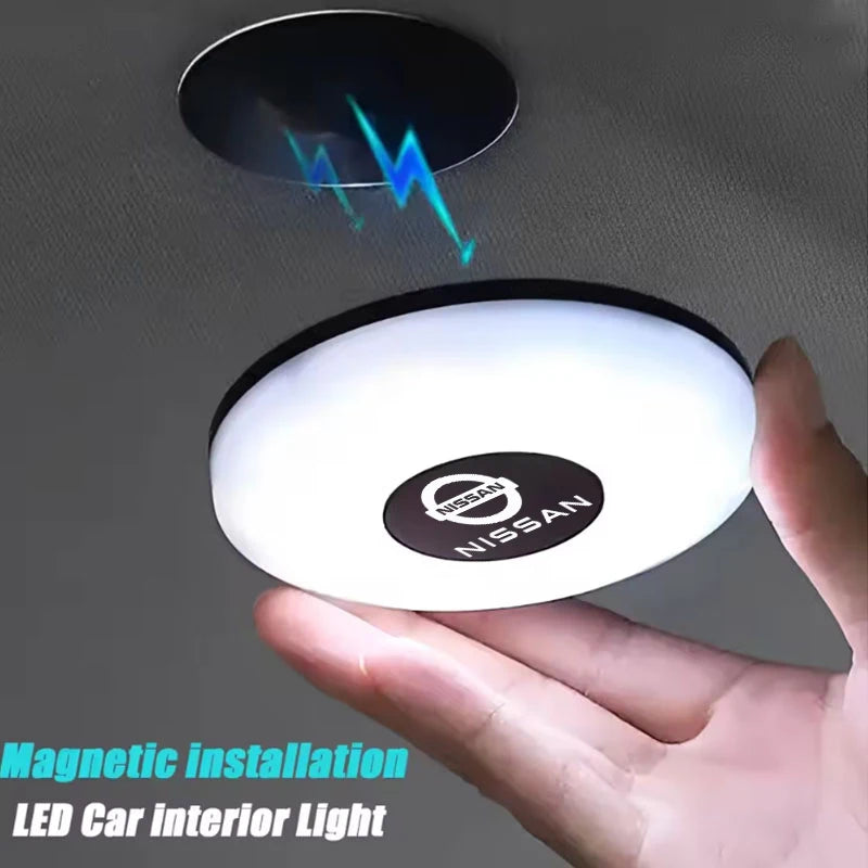 Car Ceiling Lights Night Reading Light USB Charging Lamp For Nissan J10 X-Trail Qashqai Juke Leaf Micra NOTE Patrol Pulsar NISMO