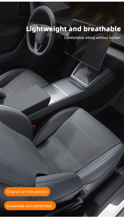 For Tesla Model Y Juniper/Model 3 Highland front and rear seat cushions,Seat cover,Car seat,protection pad Interior accessories
