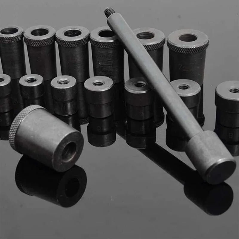 17Pcs Clutch Aligning Kit Flywheel Pilot Hole Clutch Drive Plate Alignment Tool for Centered Accurate Installation Repair