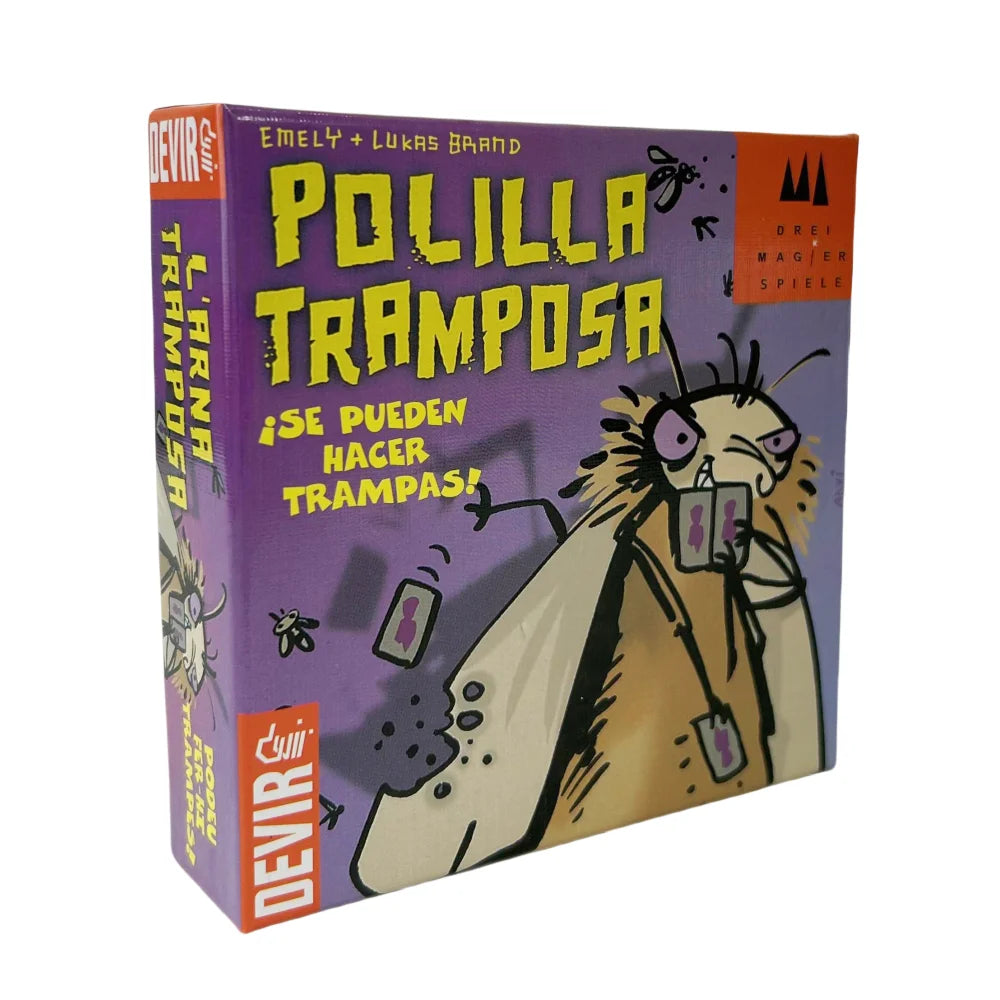 Polilla Playing Card Game The Cheating Moth Board Game Juego Cartas Royal Xiaoqiang Family Games For Party Wholesale