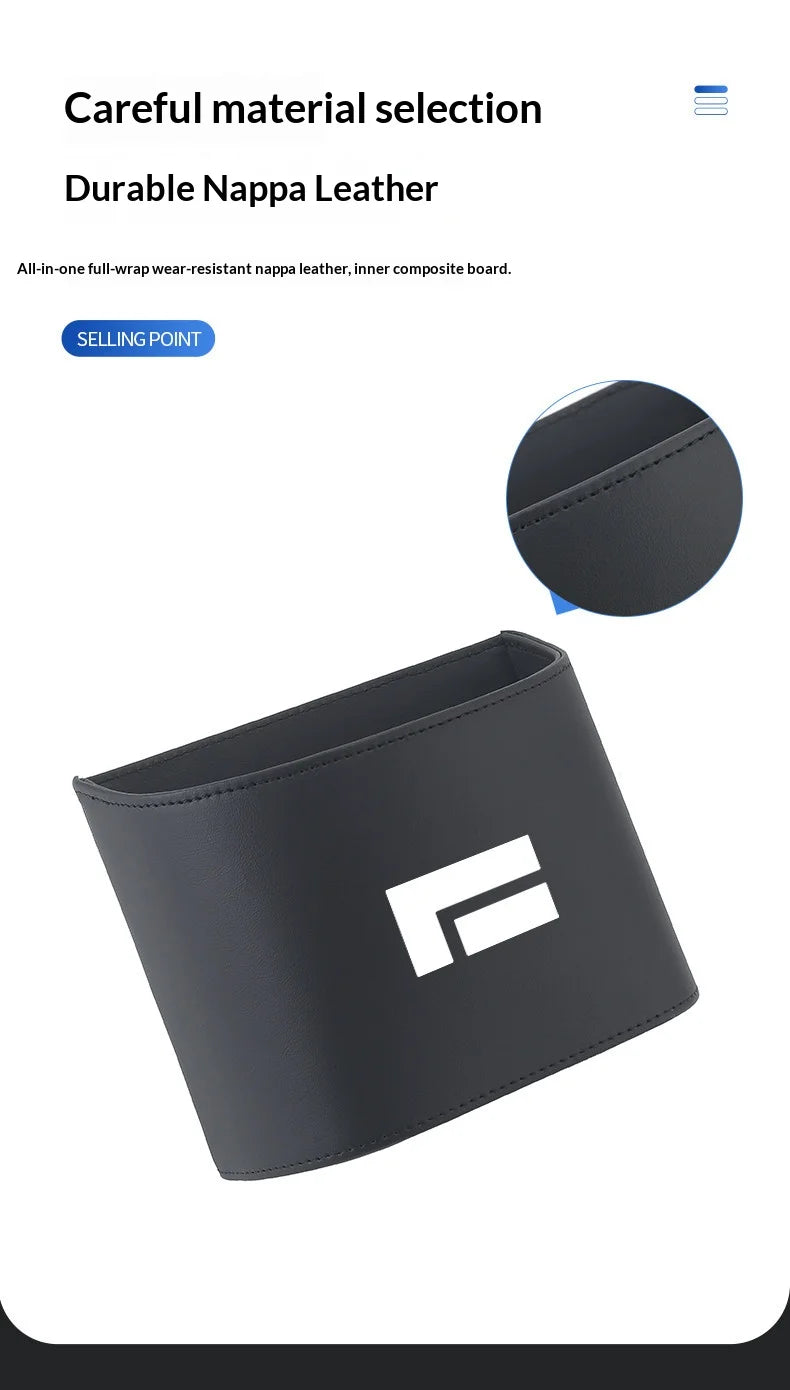 Suitable for Rox 01 ADAMAS car trash can suspension storage box car door side cup holder umbrella bucket storage box