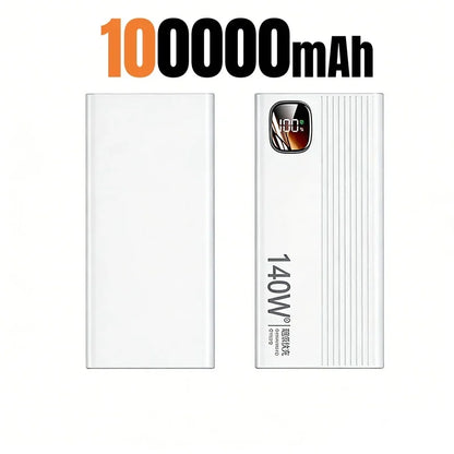 Lenovo 500000mAh 140W Jump Starter Super Fast Charging Portable  Jump Starter External Battery Charger For Xiaomi iPhone
