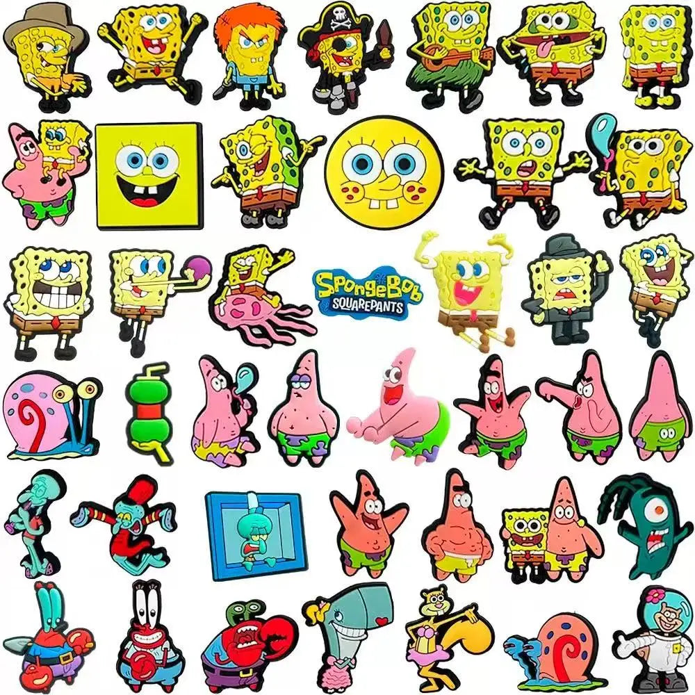 Potdemiel Hot New Product 10-100PCS Shoe Charms For Sandals,Shoe Decoration Accessories Shoe Pins Great Gift For Men Wom