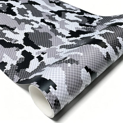 Camouflage Printing Car Wrapping Sticker Waterproof Automotive Vinyl for Motorcycle Self-adhesive Car Decals and Graphics Wrap