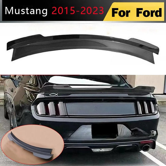 For Ford Mustang 2015 2016 2017 2018 2019 2020 2021-2023 GT Style Rear Trunk Spoiler Wing Decoration Tail Fin Auto Accessories