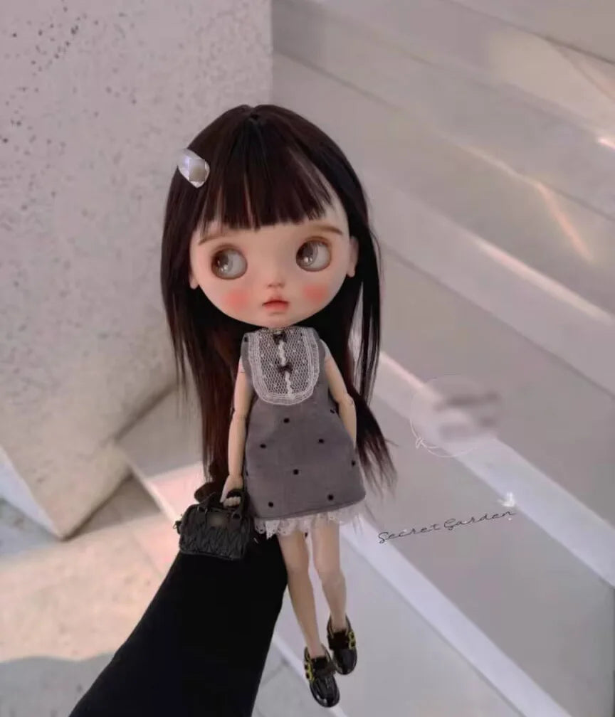 1pcs Fashion style Blythe/landoudou sundress (Fit for azone,Pullip,Ob22,24,26, Licca)