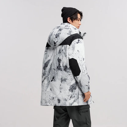 Semir Goose Down Jacket Men Waterproof Windproof Thermal Hooded Thickened 2025 Winter Man Clothing