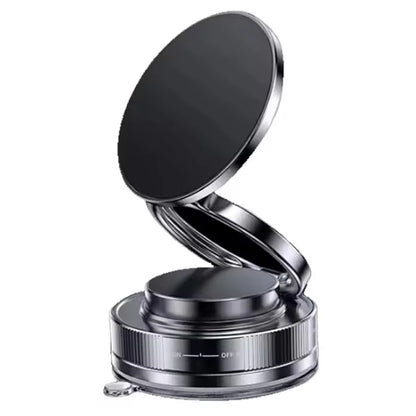 Magnetic Car Phone Holder 360° Rotatable Foldable & Adjustable Magnetic Auto Mount ,Suction Cup Phone Holder for Car/Mirror