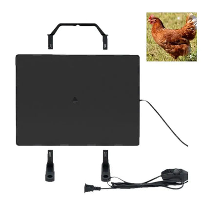 Chicken Coop Heater with Adjustable Temperature, Chick Hatching Board, Quail Farming Heating Board