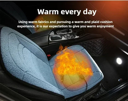 NEW 1-2PCS Heated Car Seat Cover Car Heating Cushion Winter Heated Seats Car Seat Warmer 12V Seat Cushion For Back And Seat
