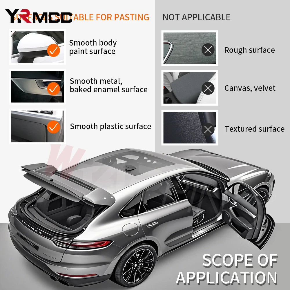 Honeycomb Car Sticker Anti-Scratch Auto Decoration Wrap with Waterproof Adhesive Cover Air Release Foil Tunning Cars Accessories