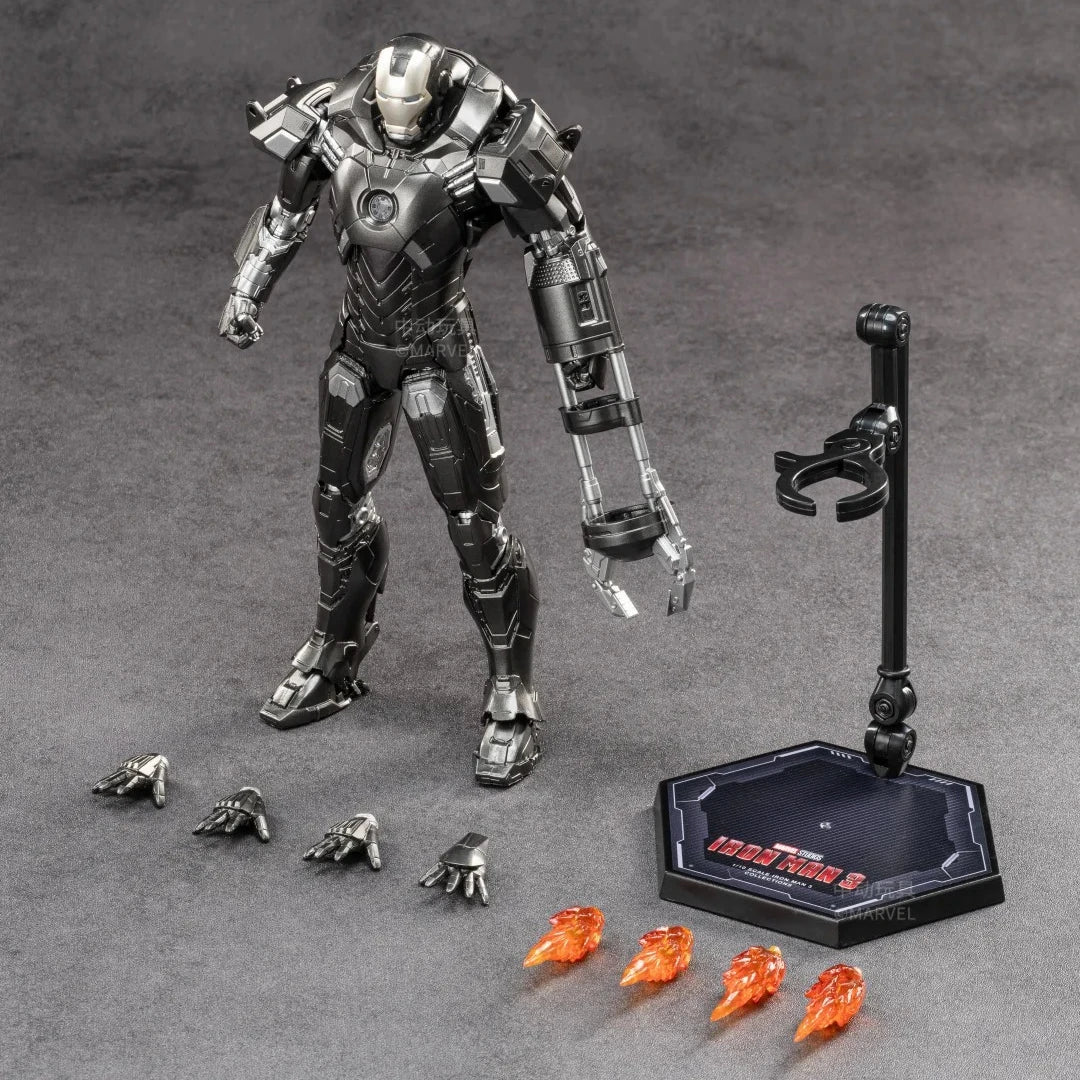 ZD Toys Iron Man MK8 MK34 MK20 MK32 MK31 MK18 MK28 Action Figures Tony Stark Movable Anime Mecha Model Avengers Collection Toys
