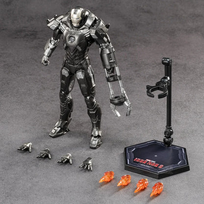 ZD Toys Iron Man MK8 MK34 MK20 MK32 MK31 MK18 MK28 Action Figures Tony Stark Movable Anime Mecha Model Avengers Collection Toys