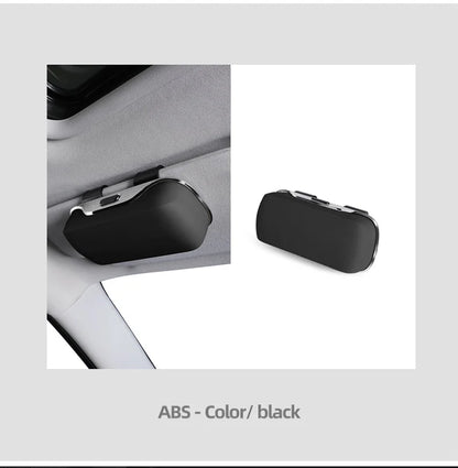 Car Emblem Sun Visor Glasses Case Sunglasses Storage Gift Box For Mercedes Benz AMG GLC W203 W206 W220 W205 W211 W212 W201 W210