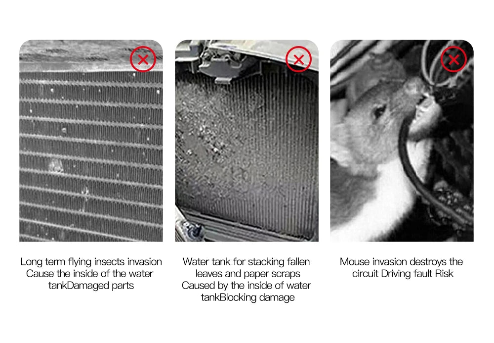YZ Air Inlet Protective Cover For Tesla Model Y/YL 2026 Juniper Anti-insect Anti-fouling Front Air-Conditioning Insect-proof Net