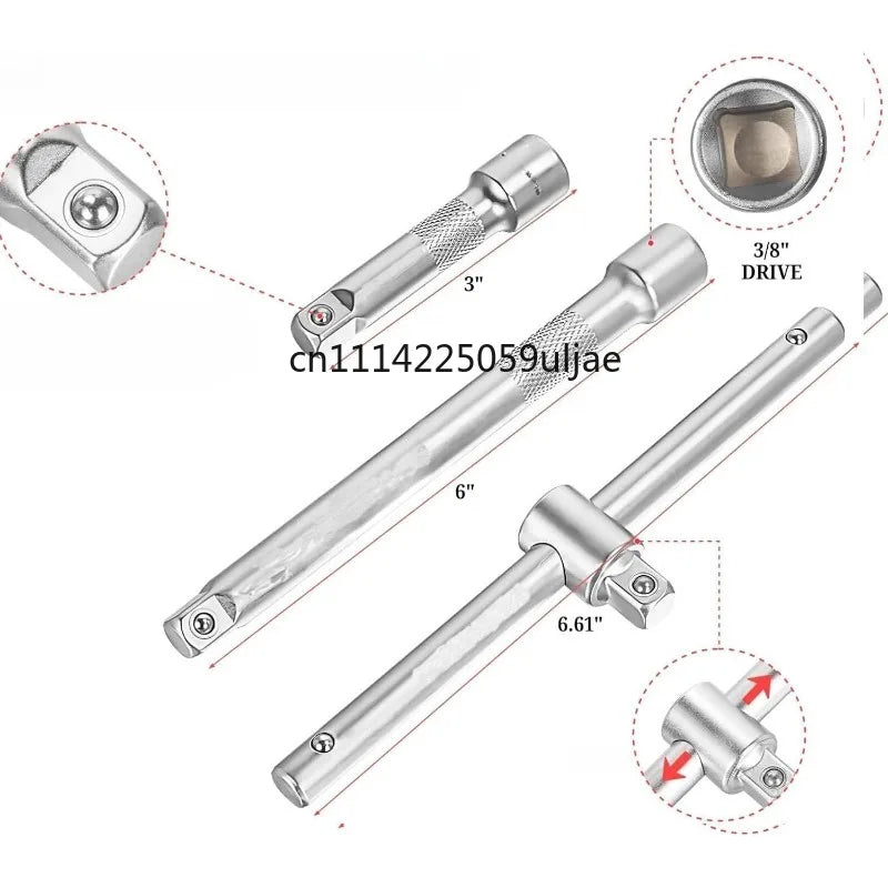 23Pcs Oil Drain Plug Key Set Oil Pan Screw Removal Socket Wrench Automotive Oil Change Tool Kit For Car Repair Maintenance