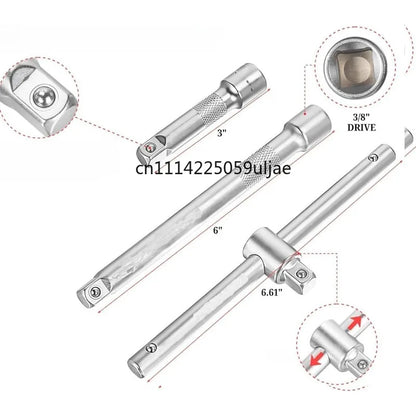 23Pcs Oil Drain Plug Key Set Oil Pan Screw Removal Socket Wrench Automotive Oil Change Tool Kit For Car Repair Maintenance