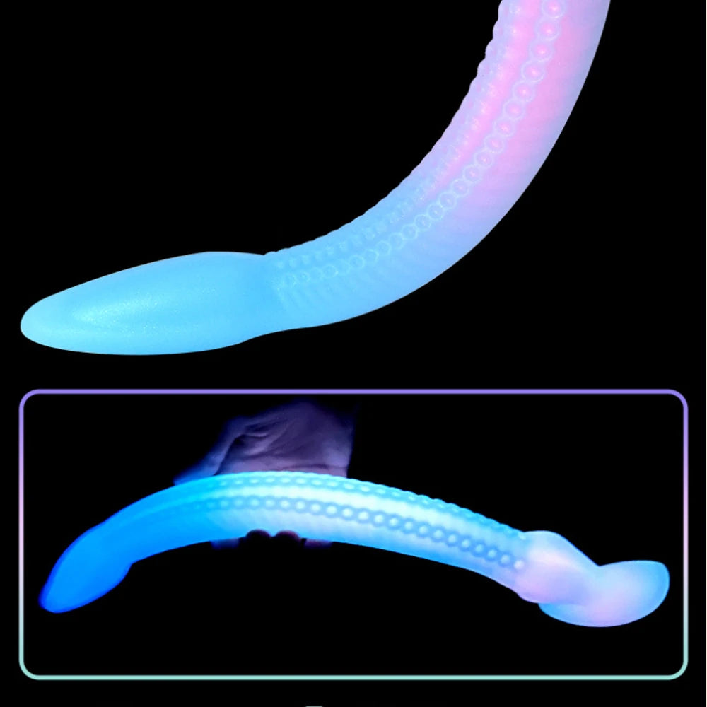 Eel Tentacle Anal Plug Long Monster Dildo Soft Liquid Silicone Anal Dilator Sex Toy For Women's Men's Anal Massage Adult Product
