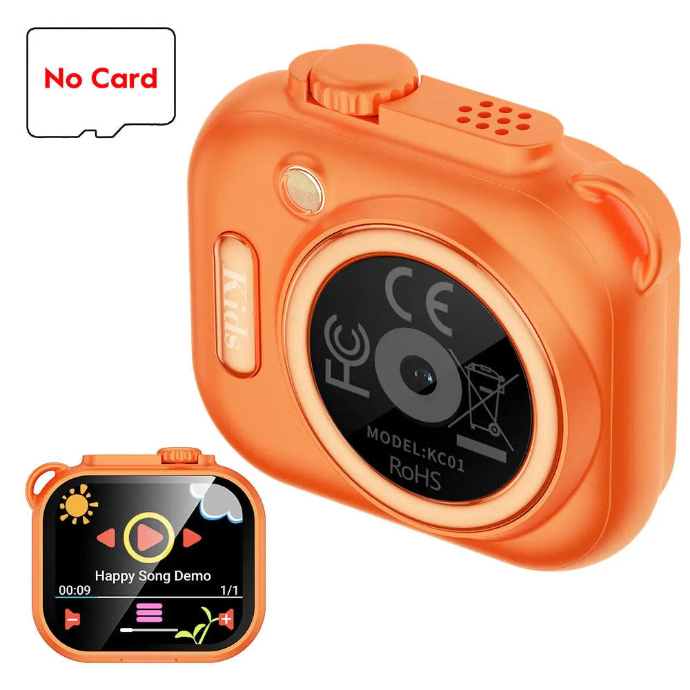 Mini Children's Camera Thumb Digital Cameras Story Machine Micro Camcorder Support SD Card With 1.85" Screen Toy Camera for Kids