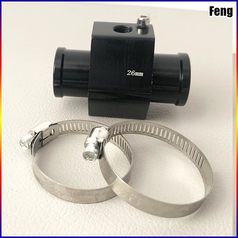 HQ Water Temperature Sensor Head Joint Sensor Radiator Adapter 1/8NPT 12V 24V Digital Water Temperature Gauge Voltmeter