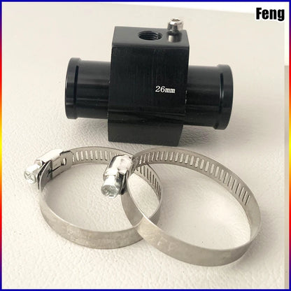 HQ Water Temperature Sensor Head Joint Sensor Radiator Adapter 1/8NPT 12V 24V Digital Water Temperature Gauge Voltmeter