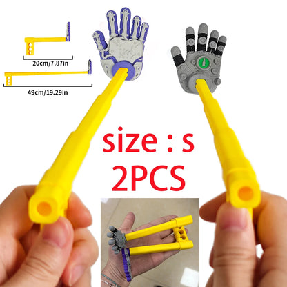 Three Sizes 3D Printed Retractable Hand Toy Telescopic Game Toy Funny Interactive Props Cosplay for Party Favors