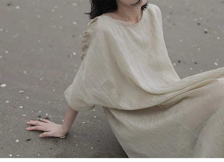 New Women's Chinese Zen Cotton Linen Shirt Drifting Silk  Wide Leg Pants Three Piece Set Summer Season Fashion Trend