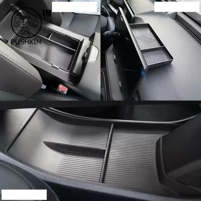 Car Central Console Armrest Storage Box Container Organizer Holder Tray For Haval H6 4rd 2024 2025 HEV PHEV NEW H6 Accessories