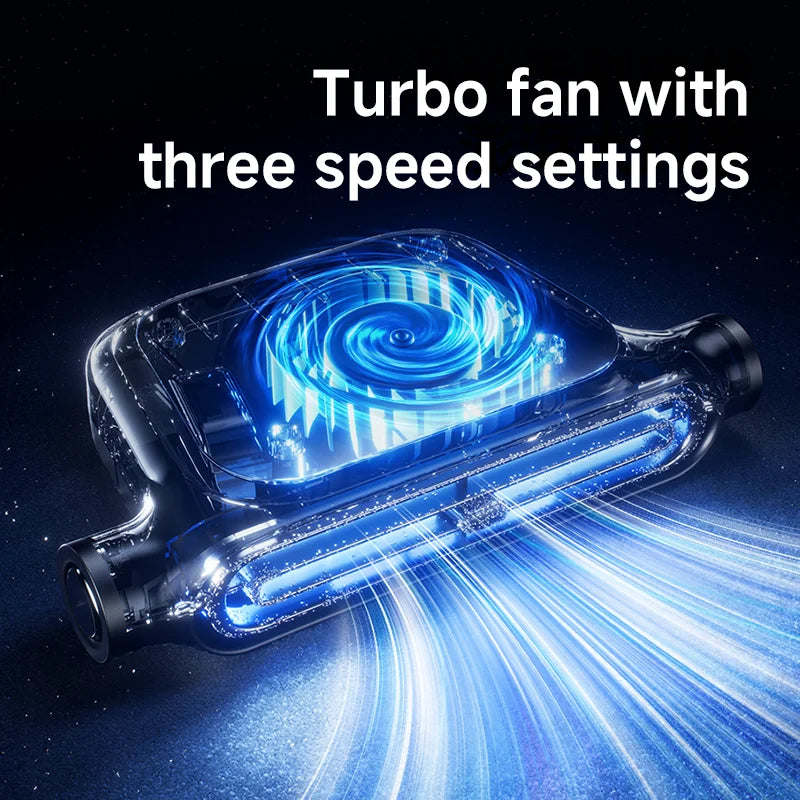 Summer Car Seat Cooling Fan 3 Speed Quiet USB Headrest Ventilation 5V Portable Backseat Cooler with 3000mAh Battery or Corded