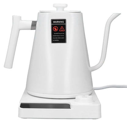 Gooseneck Electric Kettle Temperature Control 304 Stainless Steel LED Screen Pour Over Coffee for Tea Kettle