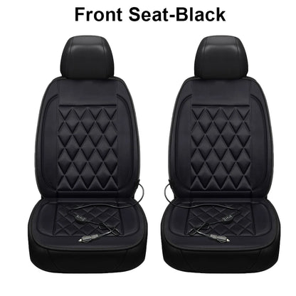 Yannice 12V Winter Heating Car Seat Cushion Fast Heated Household Cushion Keep Warm Car Seat Cover Universal Heated Seat Cushion