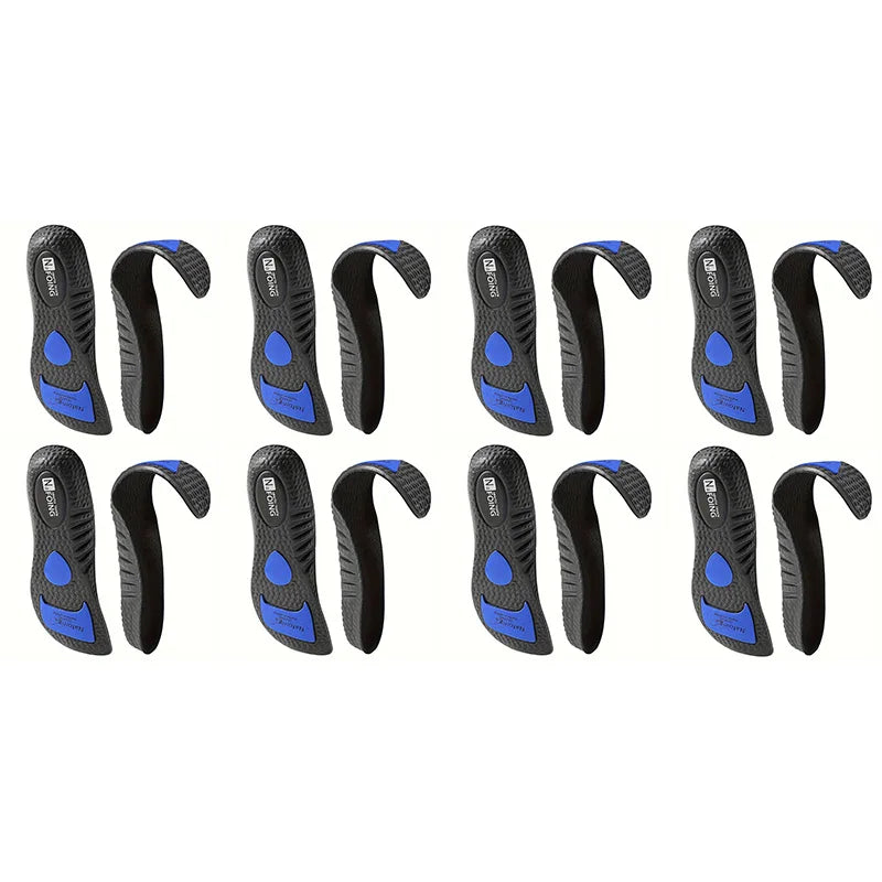 1/4/8Pairs Sports Insole Orthotic Arch Support Flatfoot Running Insoles for Shoes Sole Orthopedic Insoles For Feet Ease Pressure