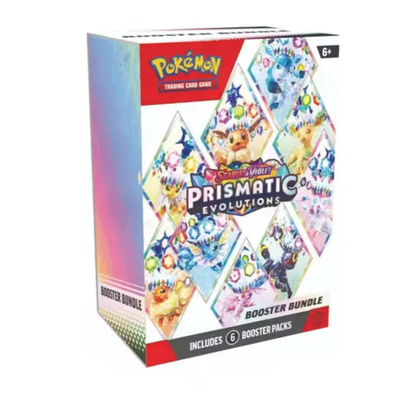 HOT! 72Pcs Pokemon Card Prismatic Evolutions PHANTASMAL FLAMES Scarlet Violet 72 Bolt English Booster Battle Transaction Card
