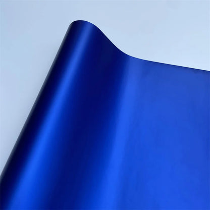 Multiple Colors Ice Metallic Matte Chrome Vinyl Car Wrap Film with Air Release Satin Car Stickers Foil