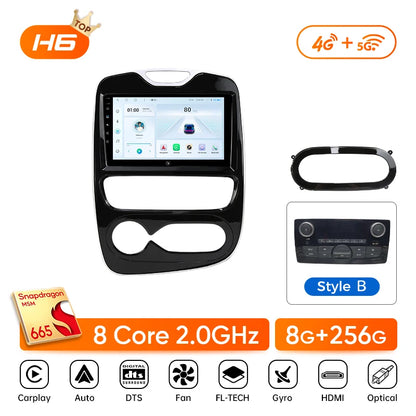 Ainavi Car Radio For Renault Clio 4 2012 2013 2014 2015 2016 2017 2018 Wireless Carplay Android Auto Multimedia 2 Din autoradio